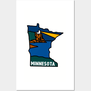 Minnesota North Shore Decal Posters and Art